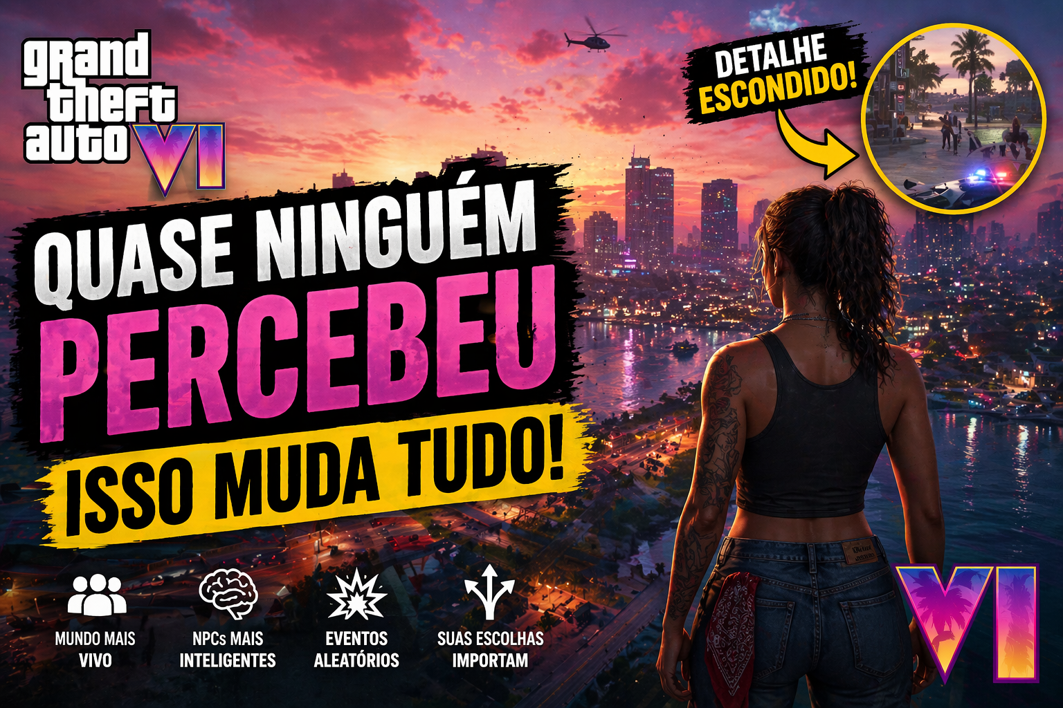 GTA 6 vai mudar tudo… e quase ninguém percebeu esse detalhe 😳